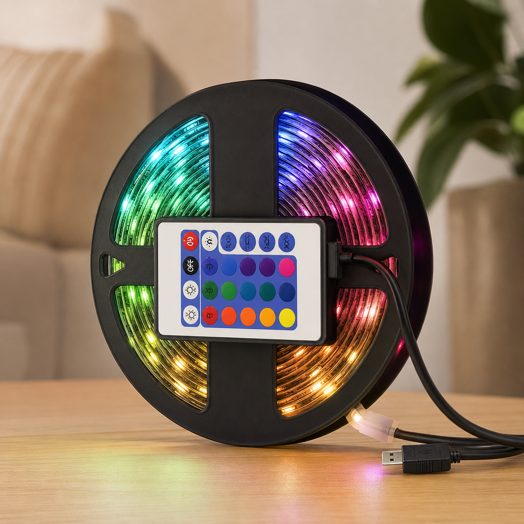Cinta LED 5M USB 16 Colores