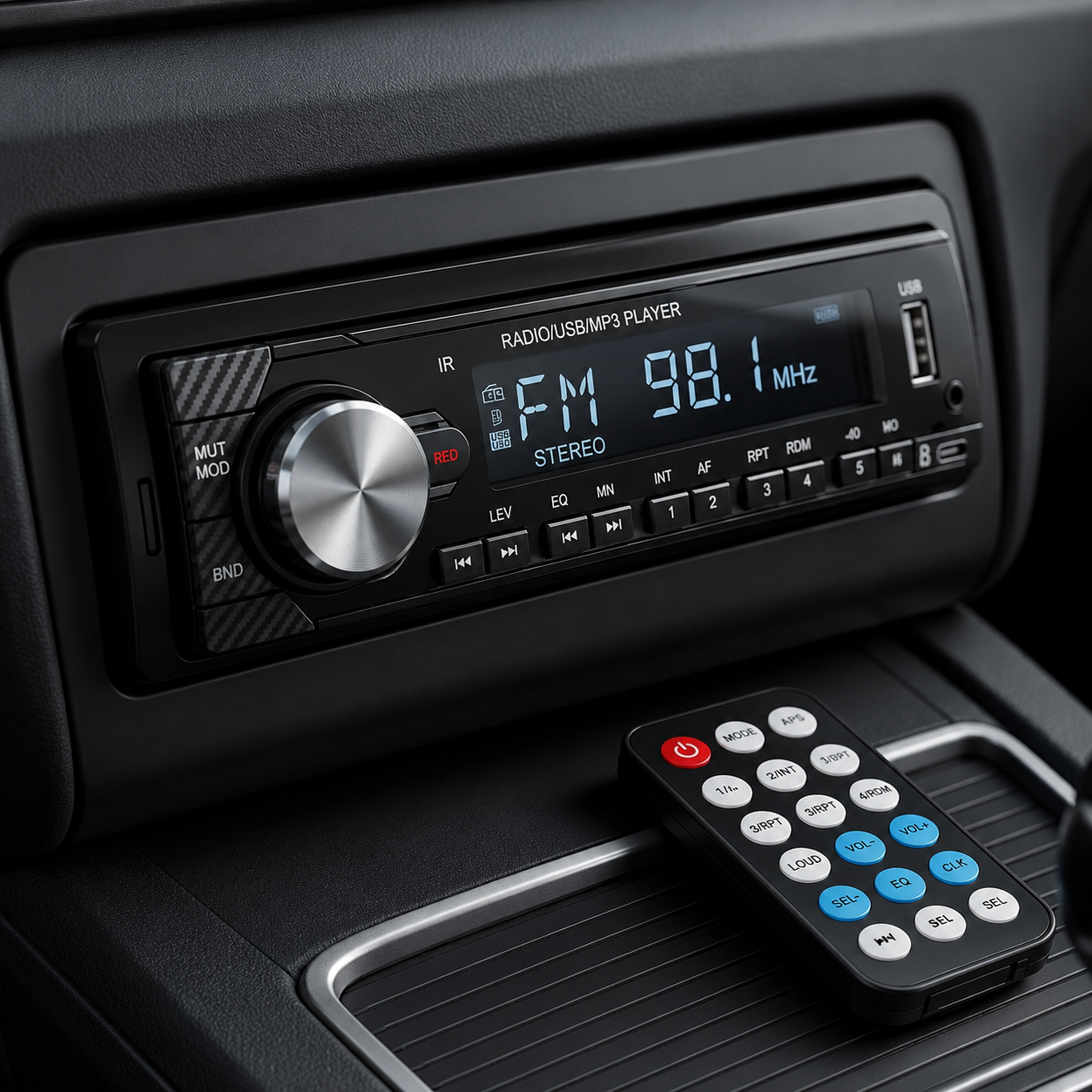 Radio para Carro Bluetooth