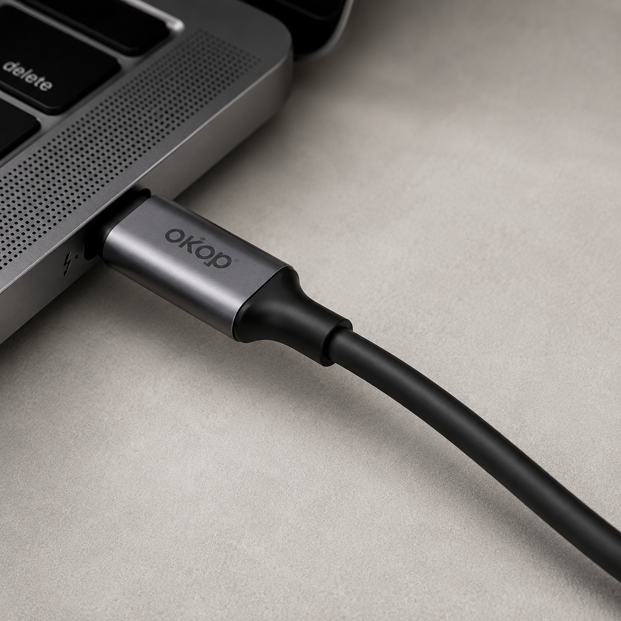 Cable USB-C a USB-C OKOP 65W