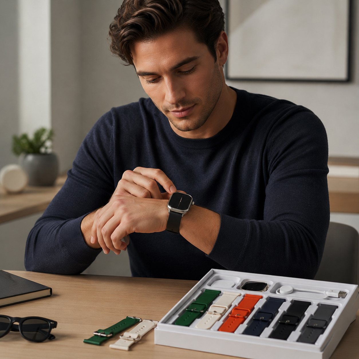 Reloj Smartwatch Combo + Gafas