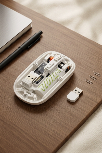 Mouse Inalámbrico Recargable