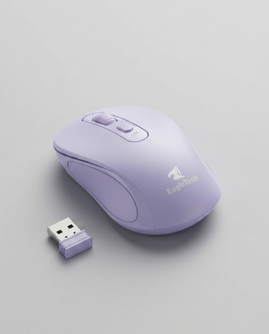 Mouse Inalámbrico con Pilas