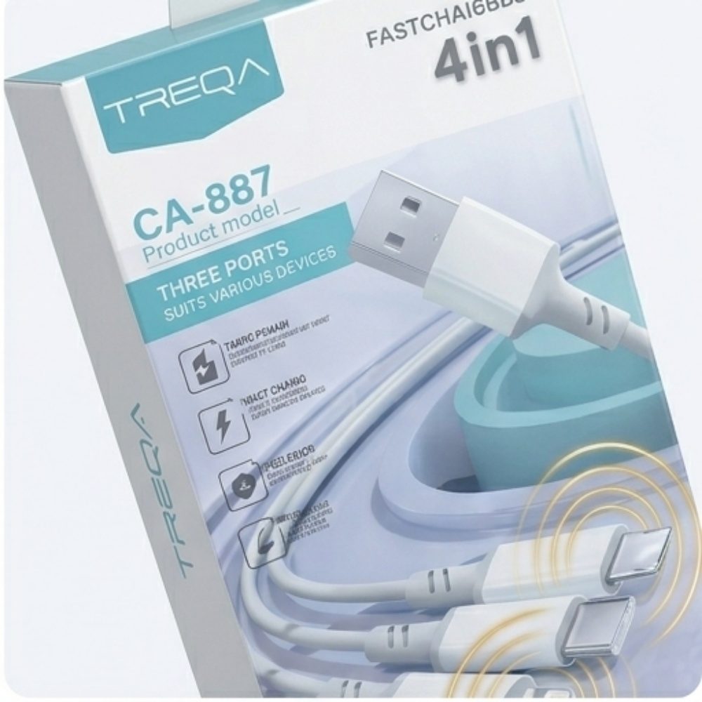 Cable Multi-Conector 3 en 1 TREQA