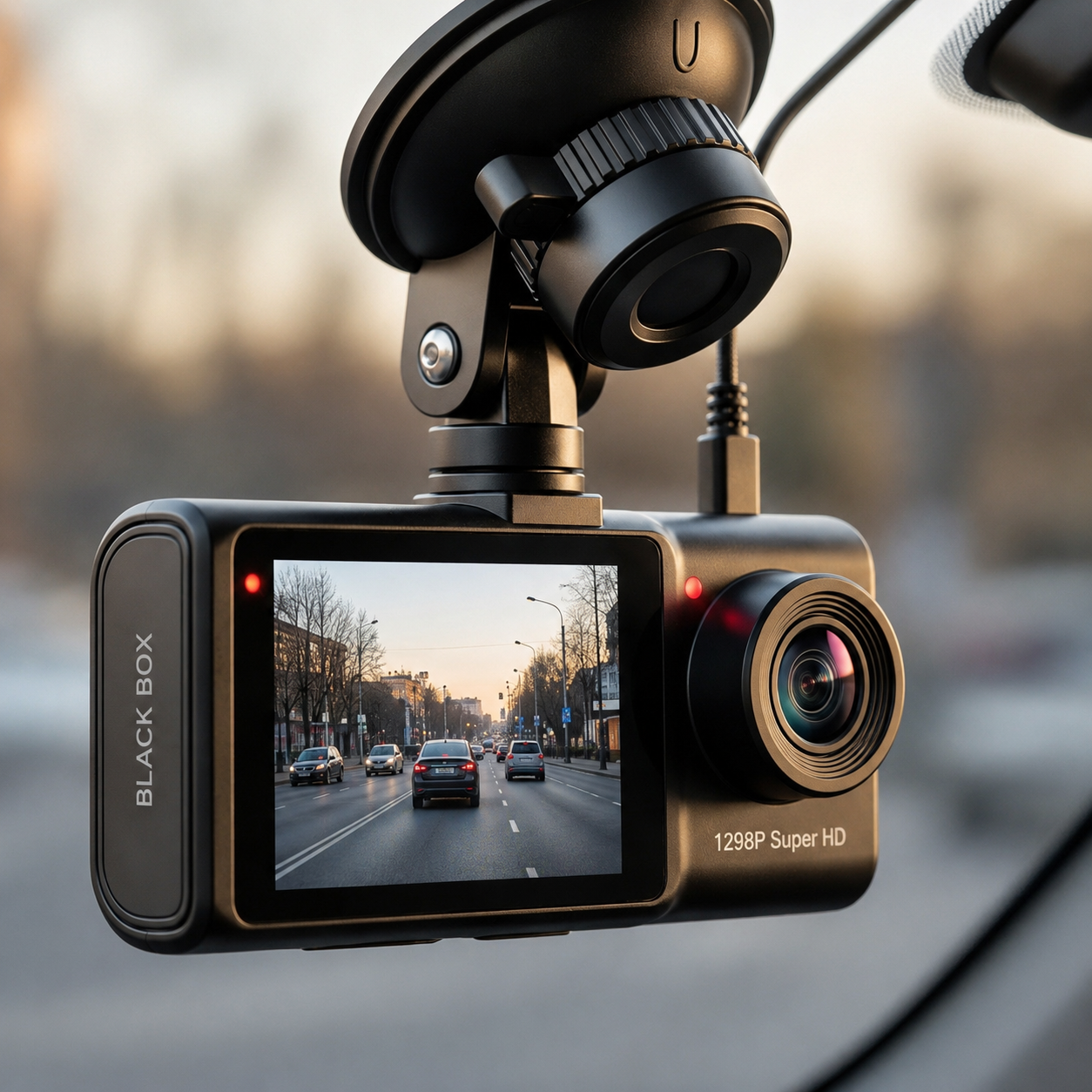 Cámara para Carro Grabadora de Tráfico Dash Cam