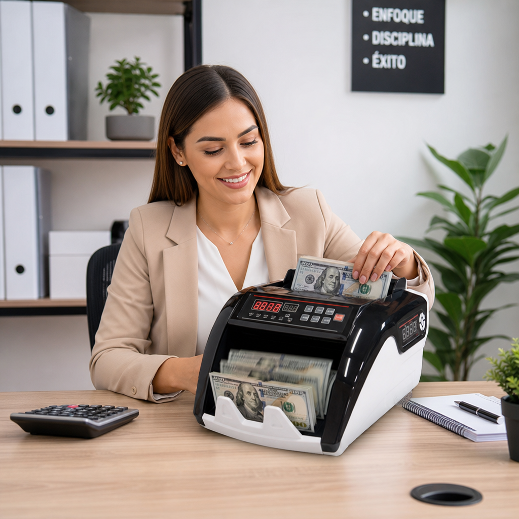 Contador de Billetes Eléctrico de Alta Velocidad
