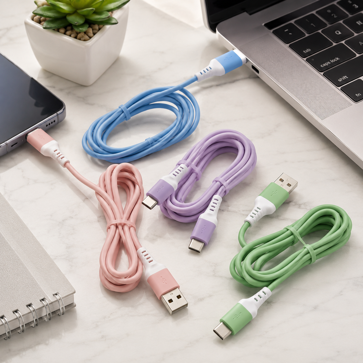 Cable Silicona Tipo C Económica