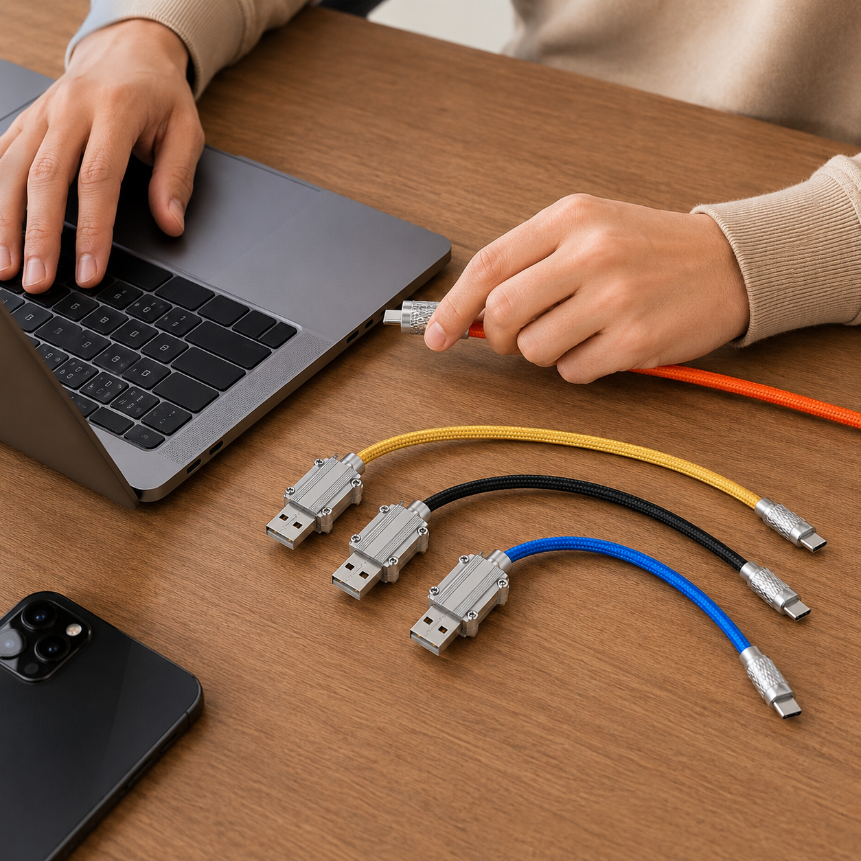 Cable Silicona Tipo C Económico