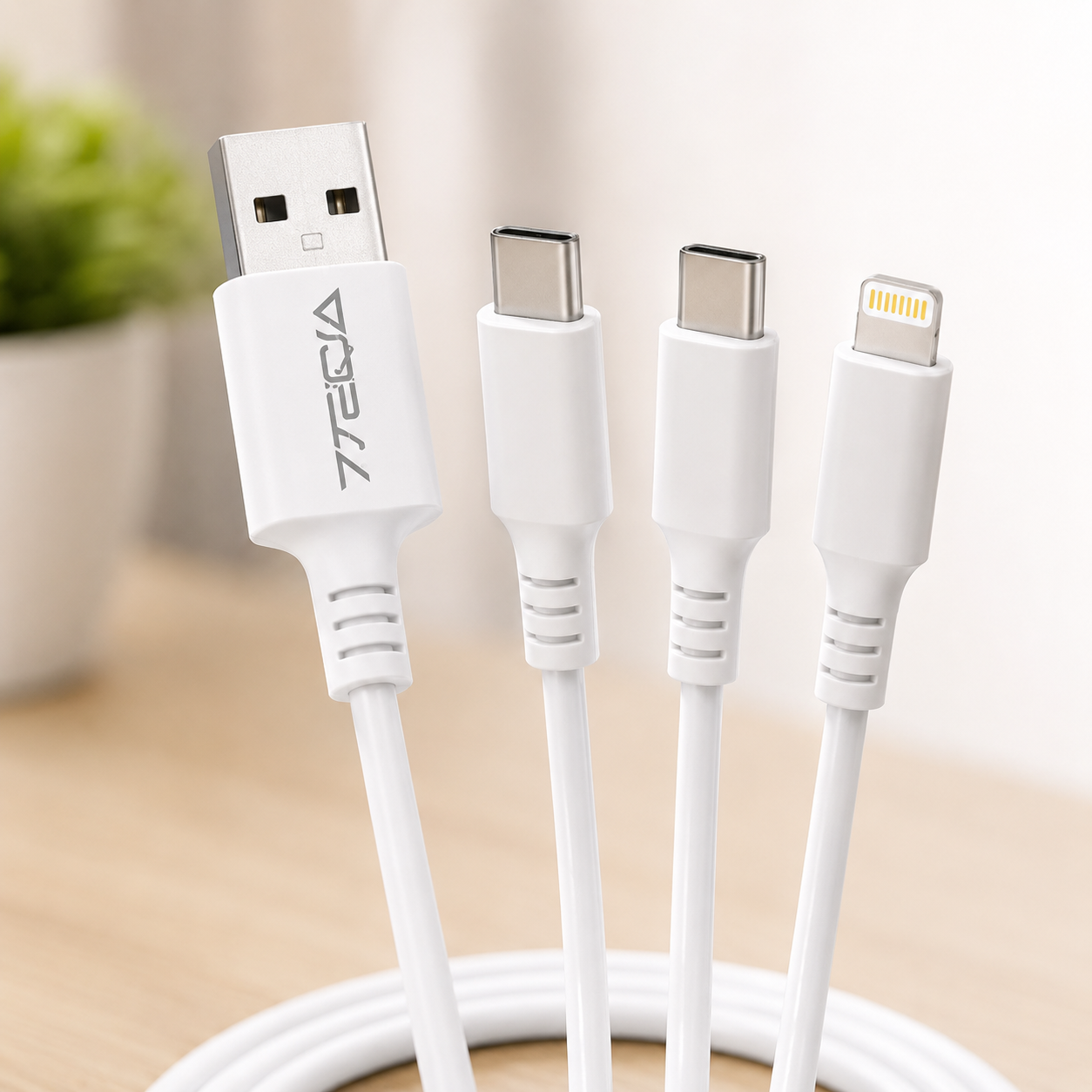 Cable Multi-Conector 3 en 1 TREQA
