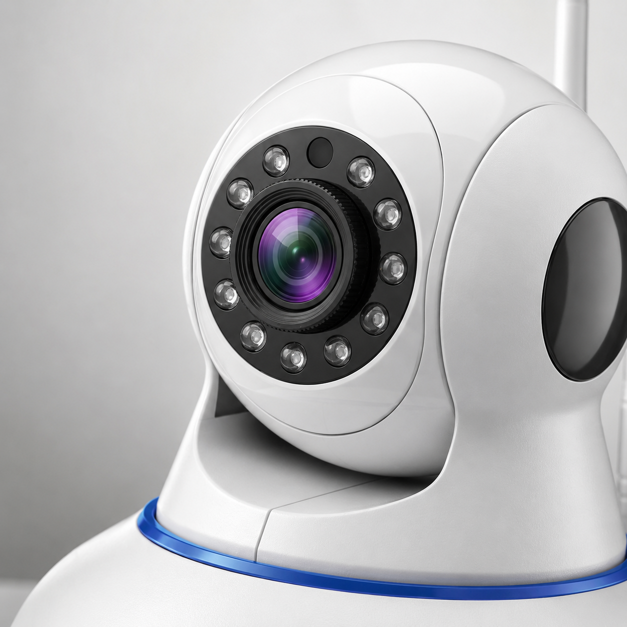 Cámara de Seguridad Robótica Inteligente (5 Antenas)