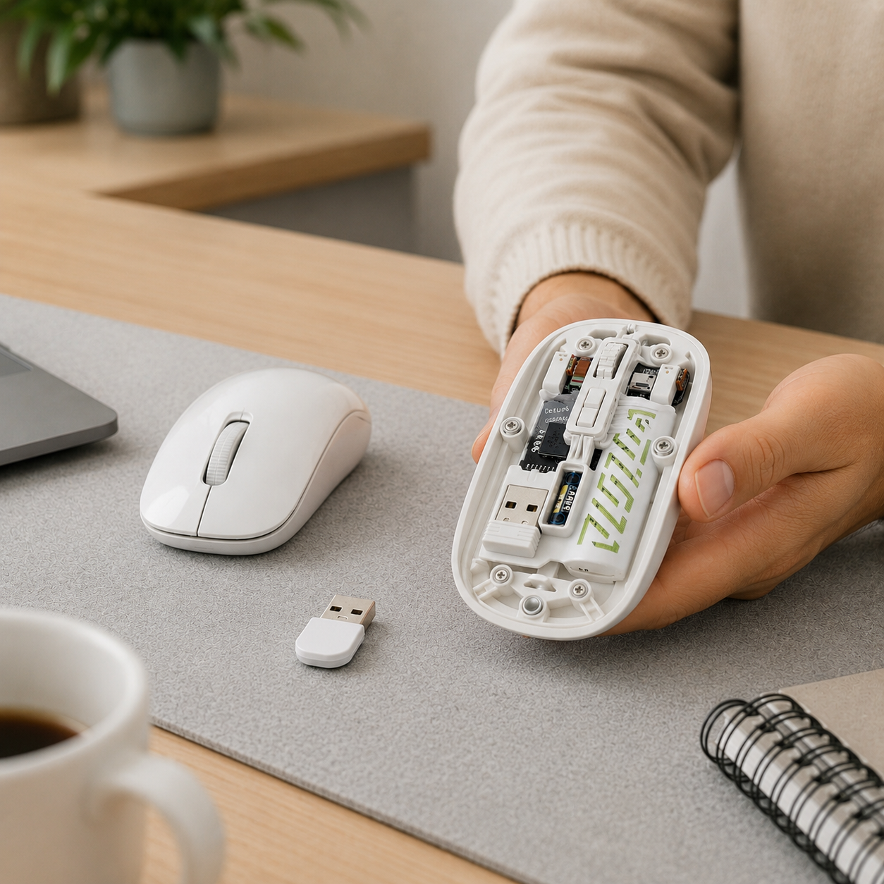 Mouse Inalámbrico Recargable